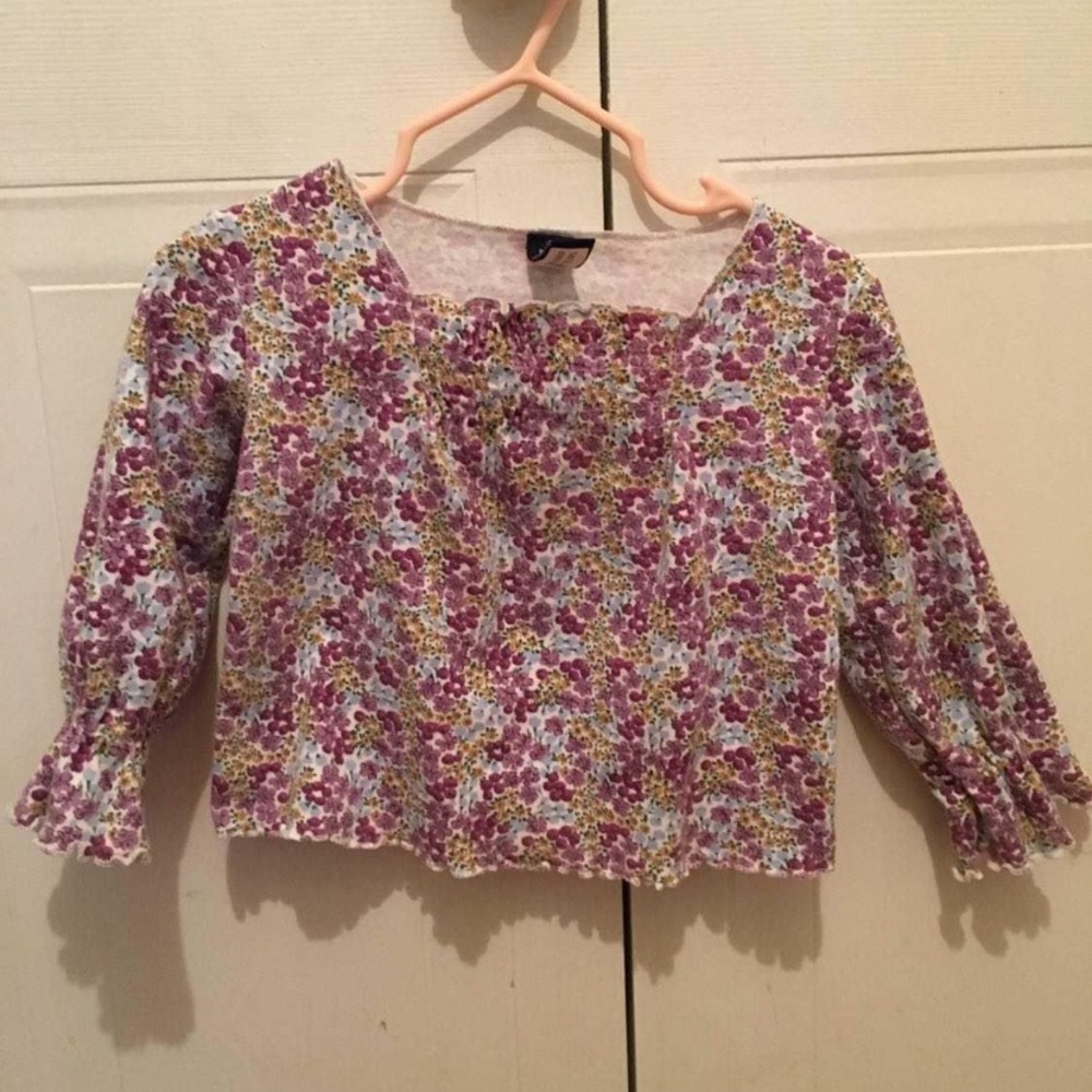 Beautiful floral Baby gap shirt